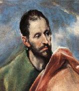 GRECO, El Study of a Man Spain oil painting artist
